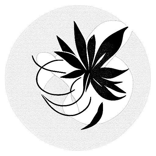 Aries Sign With Birth Flower