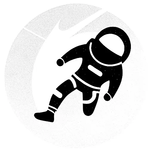 Astronaut Wearing Nike