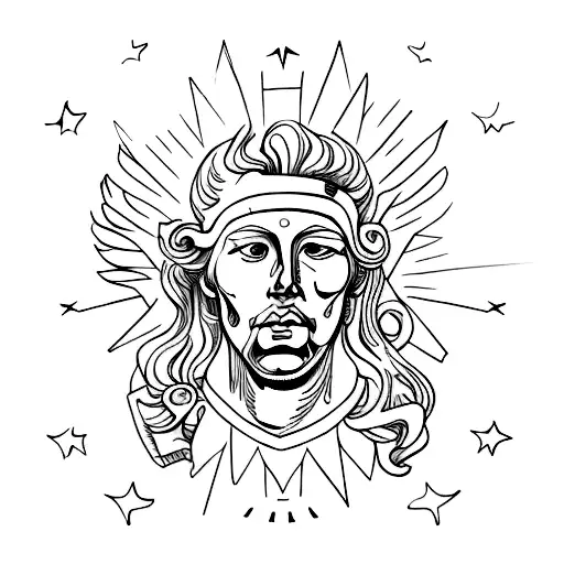 David Statue Fine Line