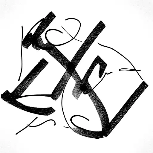 Write The Word Bts In Light Blue Writing But Make It Look Pretty