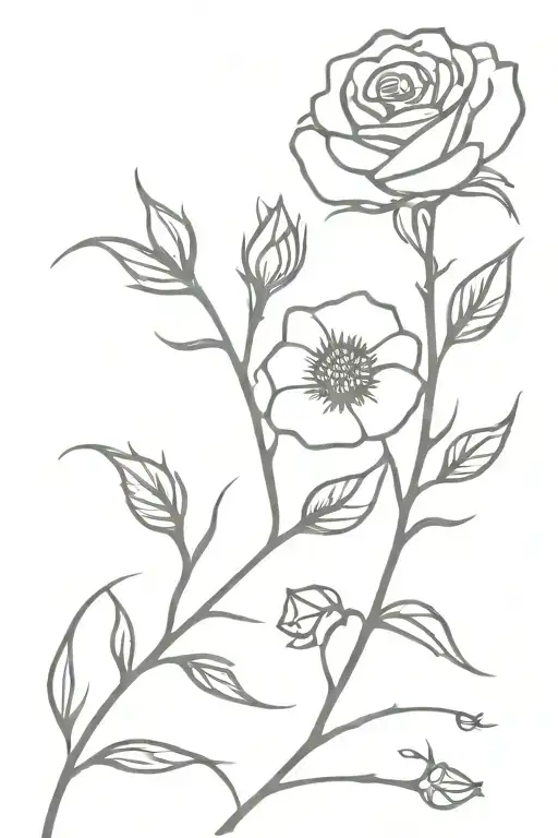 Thorny Rose Vine Wrapping