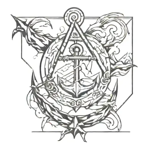 Capricorn Anchor Surrounded My Mountain