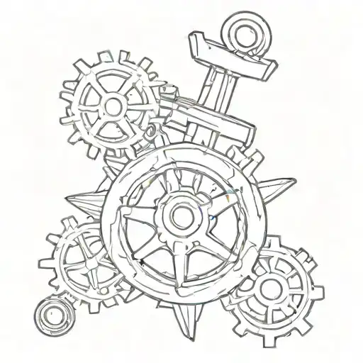 Anchor Connected Gears