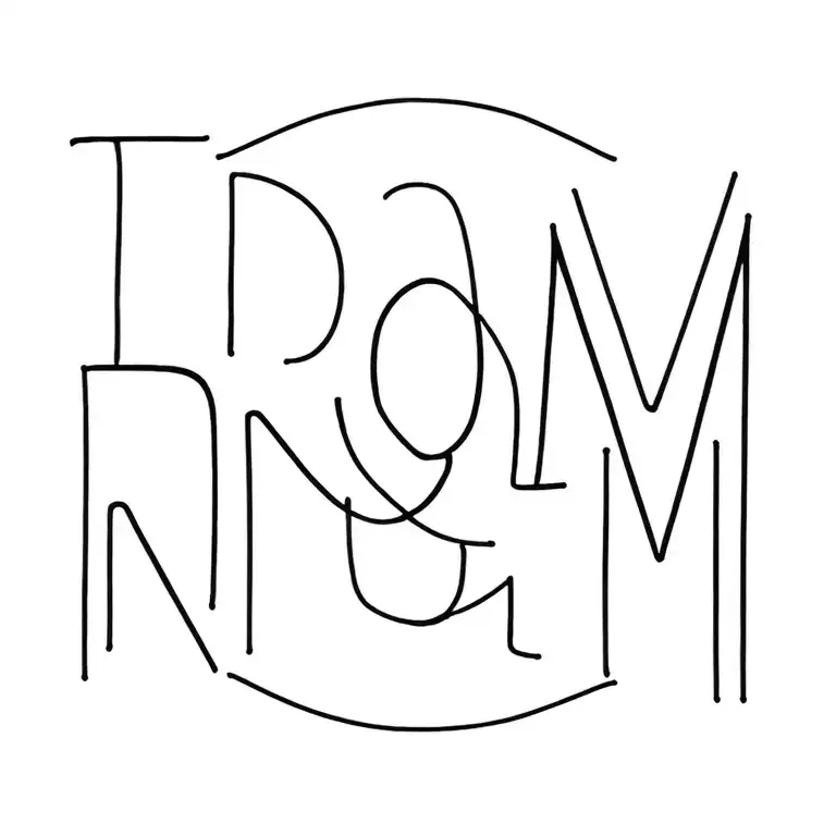 Rqlm With Four Initials A Minimalist