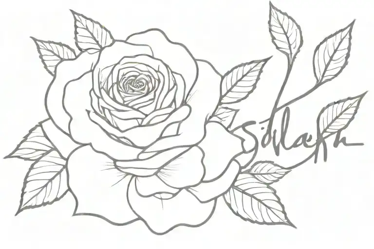 The Name Siddaleigh With Rose