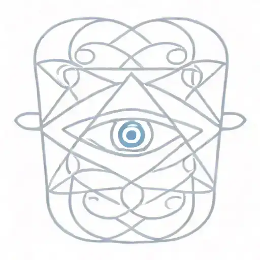 Evil Eye Celtic Knot