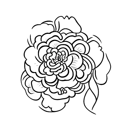 Wrist Wrap Tattoo Of Carnation Flowers And Carnation Leaves Vine