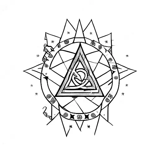 Star Of David Split Half Star Of David And Half Lion