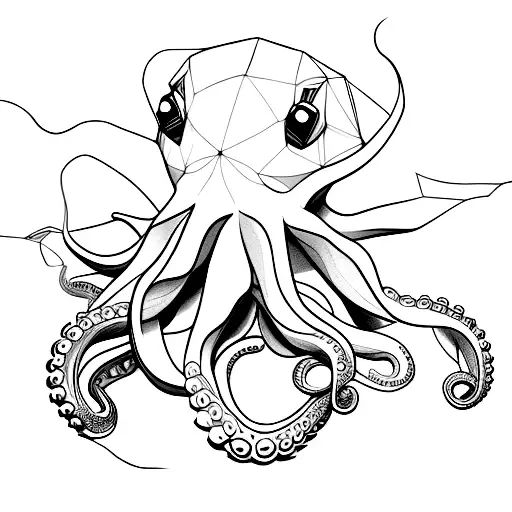 Lowpoly Octopus