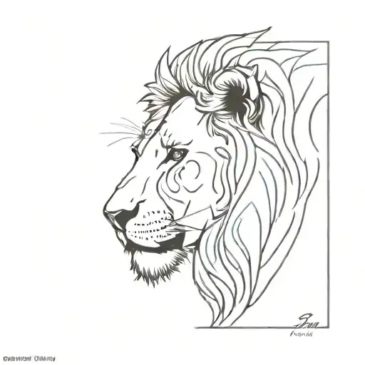 Lion Emirhan Name Writing