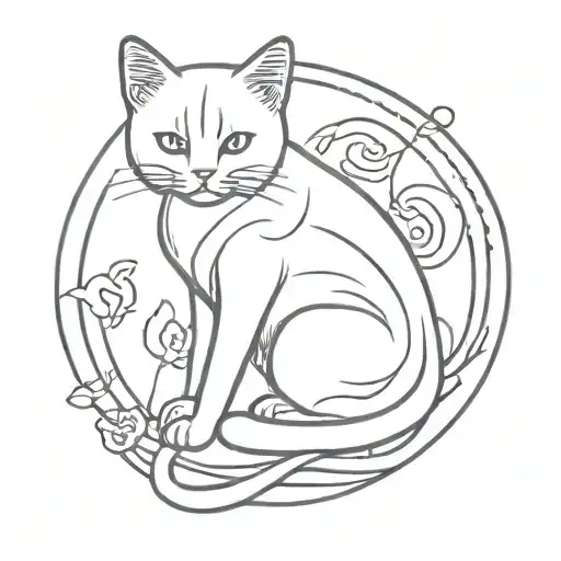Cat Organ Donation Symbol