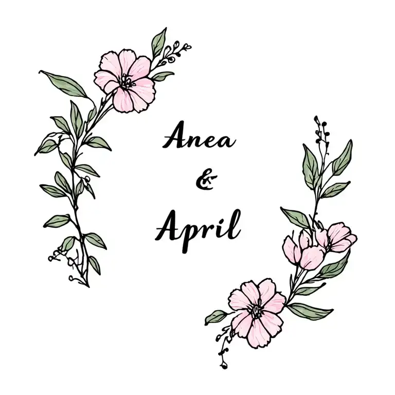 Name Anea And Flowers Of April Birth Flower