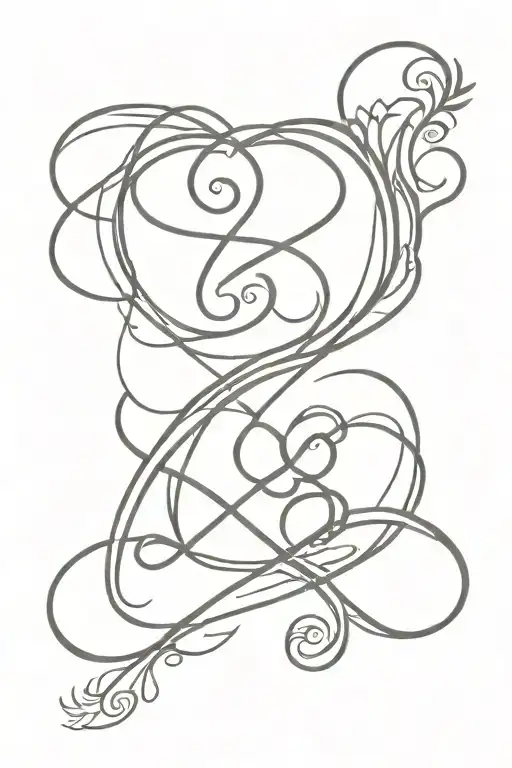 Daughter Son 29 Infinit Love Symbol