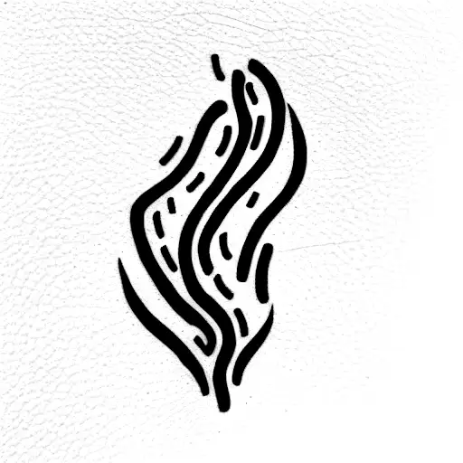 Fine Line Tattoo With Date September 6Th 1991