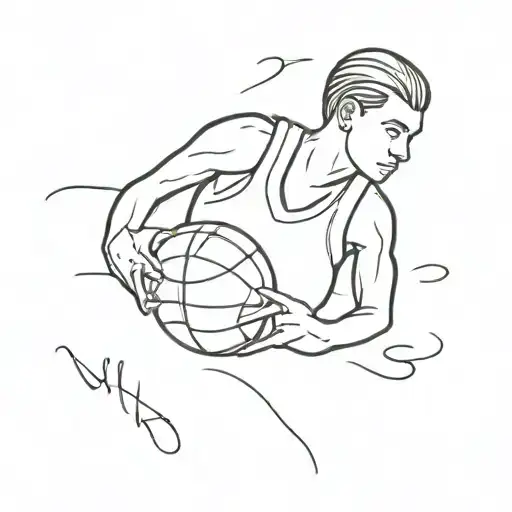 Tatto For Friend That Passed At 15 His Name Was Willy He Liked Basketball And His Number Was 3
