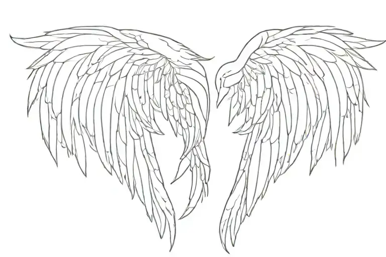 Angel Wings Minimalis Style