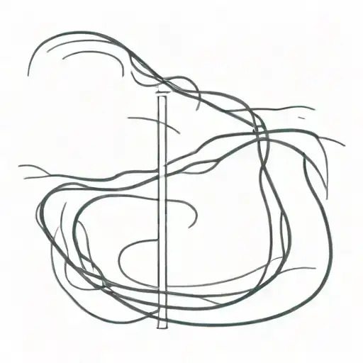 Water Tubes Tied Together On A River