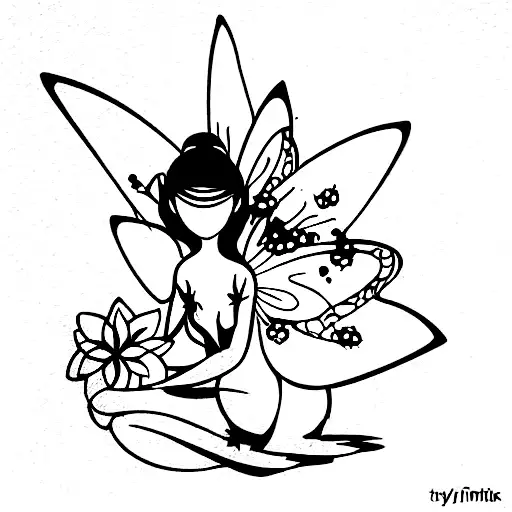 Fairies With Lily Flower