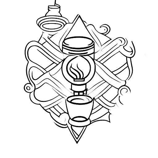 A Lantern Shining Light On An Open Book