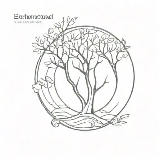 Round Ornamental Tree