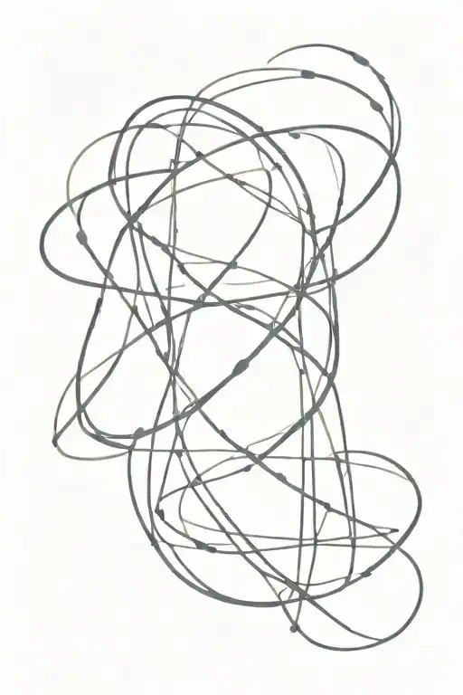 Active Lifestyle Symbol Intertwined