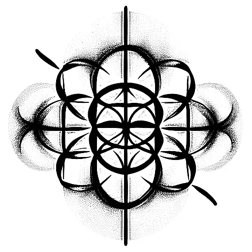 Flower Of Life Abstract