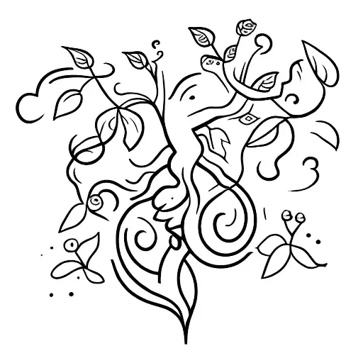 A Little Sprout Of A Vine