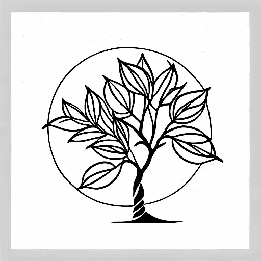 Flowering Orange Tree