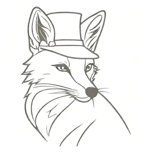 Fox Around The Top Hat
