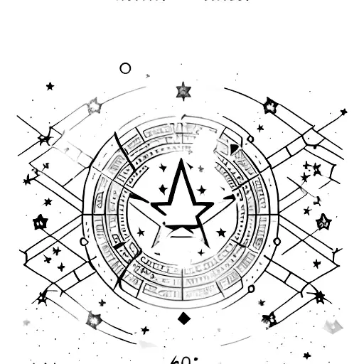 An Iphone 6S With A Constellation Of Stars Forming The Date 1 July