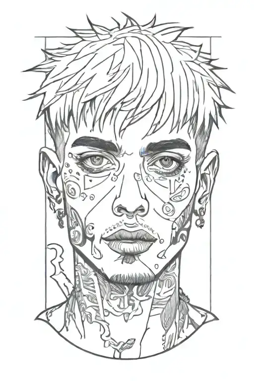 Lil Peep Gbc Goth