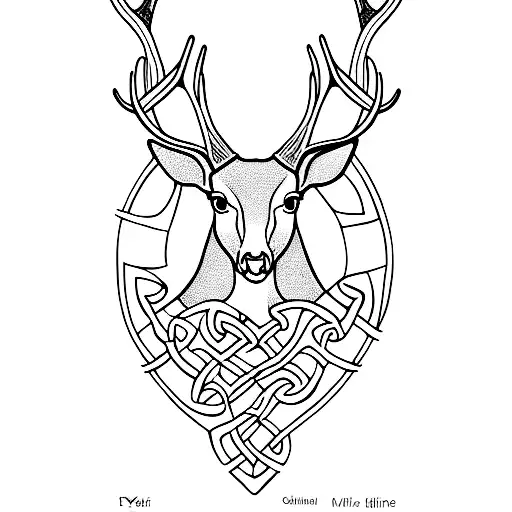 Celtic Deer
