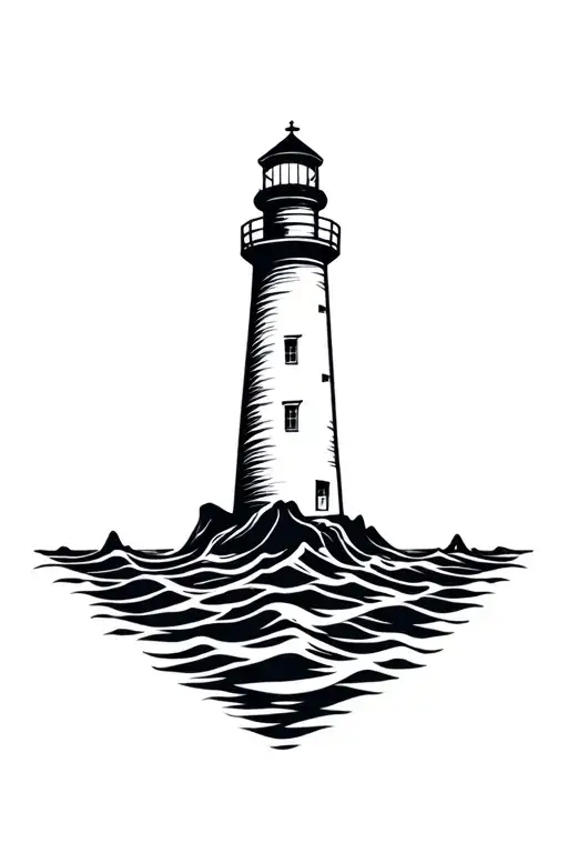 Lighthouse Ocean