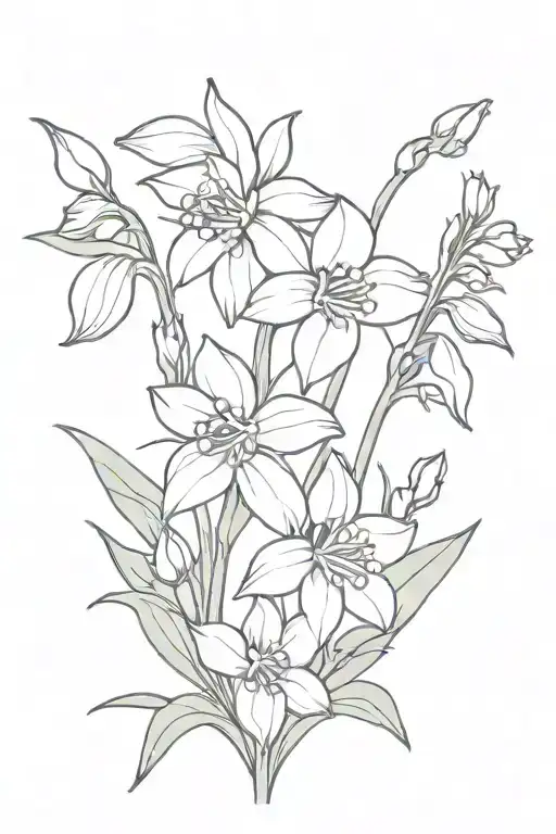 Daisy Daffodil Lily Of The Valley