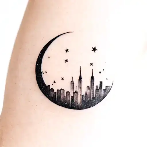City On A Crescent Moon