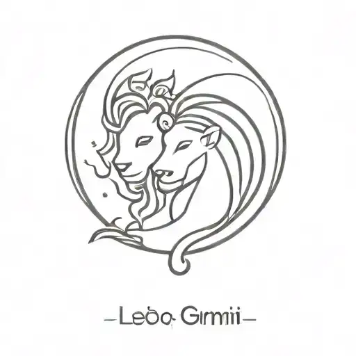Zodiac Leo Gemini Zodiac Sign