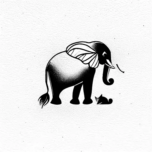 Make Something Funny And Lovely With Mixing A Elephant And Fox