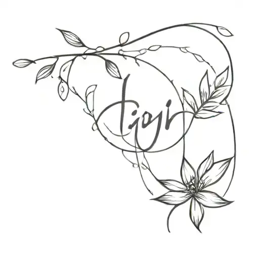 Tiny Tattoo With Vietnamese Meaning