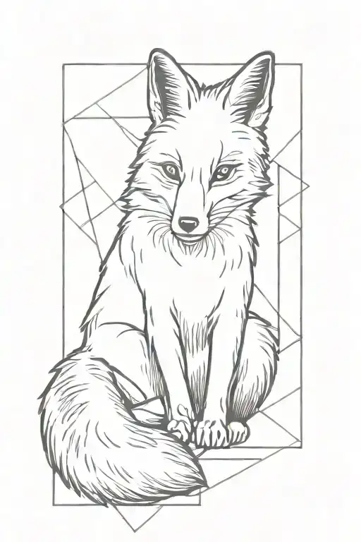 Fox In Square