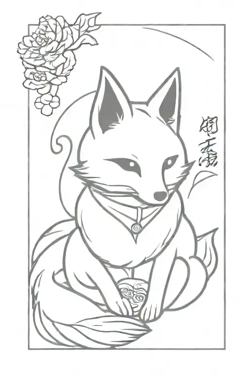 Kitsune Fox As Omamori