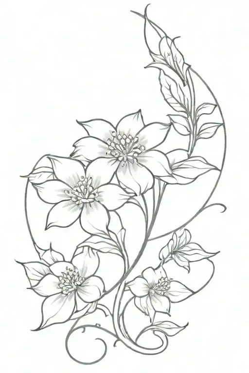 Floral Art Nouveau