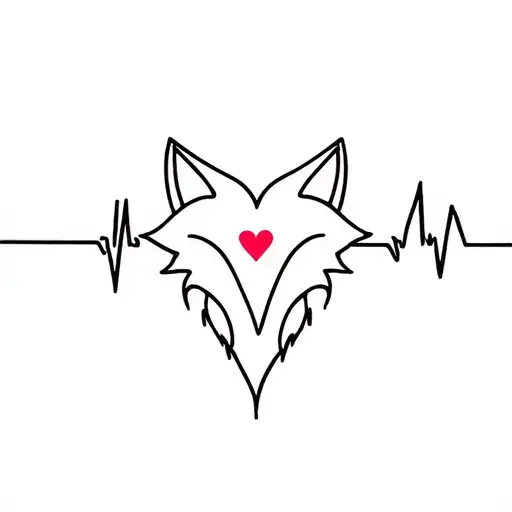 Fox And Heart Beat