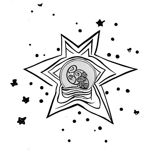 Memento Vivere With A Small Star