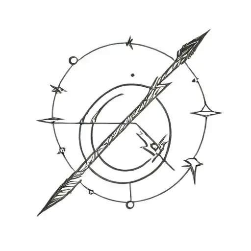 Arrow With Moon