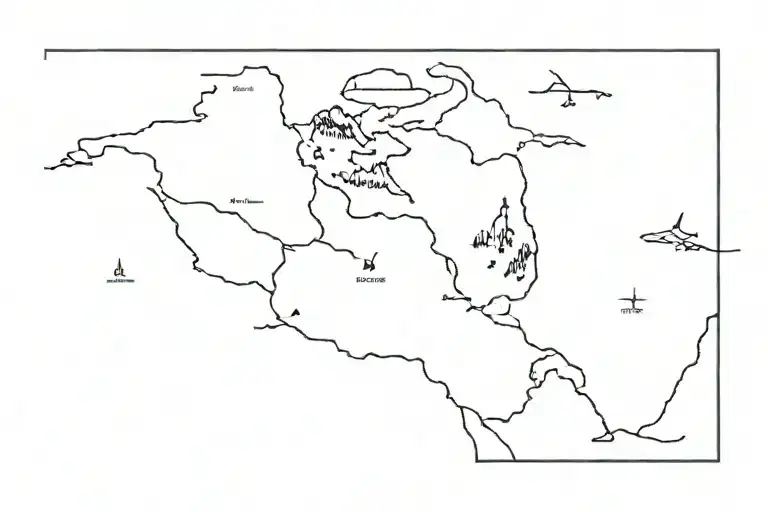 A Black Band That Starts From There Map Of Guadeloupe