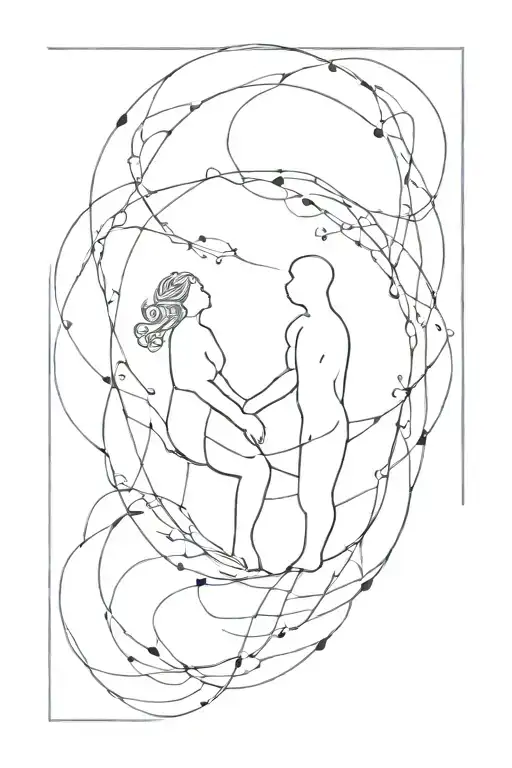 Journey Of Life With Touch Of Spirituality Intertwined