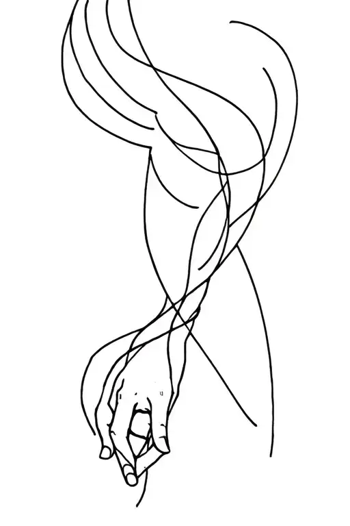 Lines In The Trivial Or Organic Arm That Surrounds The Arm Less Lines That Occupy Much Less Space