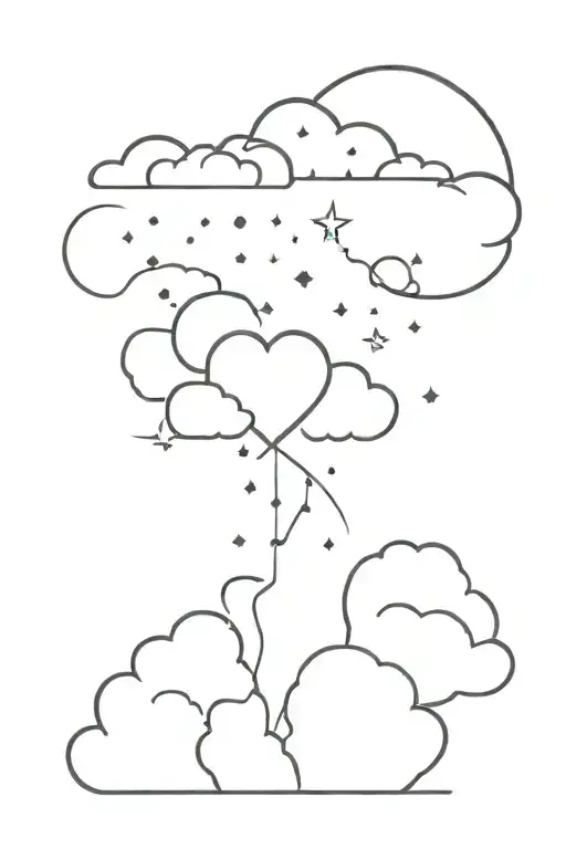 Our Love Is Like A Cloud It Shines Like An Eternal Star