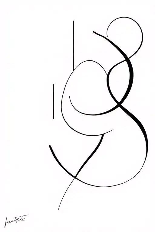 Abstract Tattoo Design