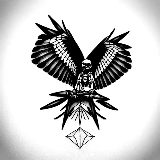 Falcon Skeleton Siegel